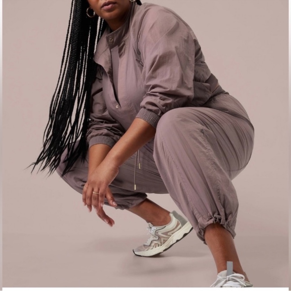 Athleta X Alicia Keys Utility Jumpsuit Size 16
